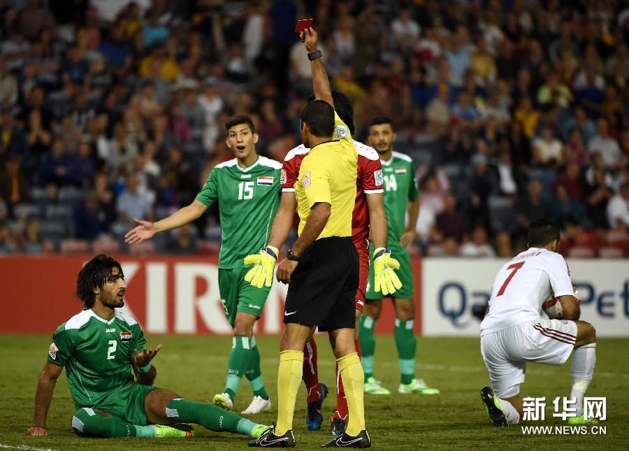 亚洲杯:阿联酋战胜伊拉克获得季军[高清](组图