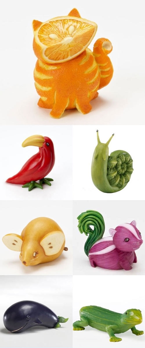25个让人很难分辨的创意食物艺术作品