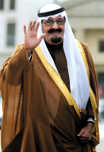 1月23日，沙特老国王阿卜杜拉逝世，享年90岁，多国领导人前往沙特为其吊唁。