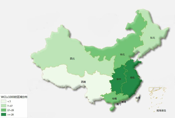 gdp华东pk华南_2020年中国物流园区行业市场现状及区域竞争格局分析 华东地区发展处于领先地位(2)