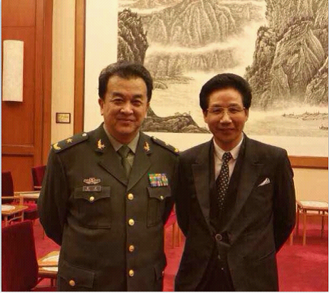 国际影视明星书画院院长高海洋参加《邓小平登