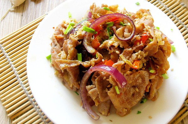 孜然羊肉片