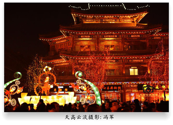 考虑去逛逛天津的杨柳青灯会