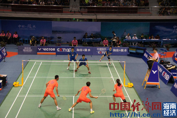 2015CCTV贺岁杯中国(陵水)羽毛球对抗赛开
