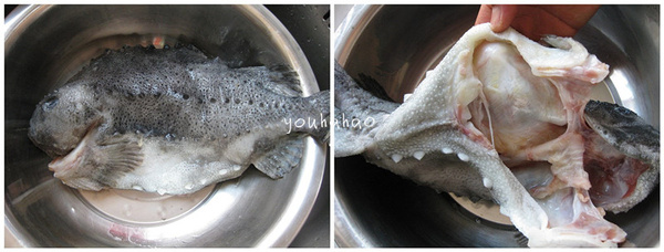 口感赛海参的--红烧海参斑鱼