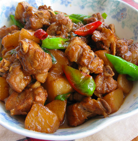萝卜焖排骨