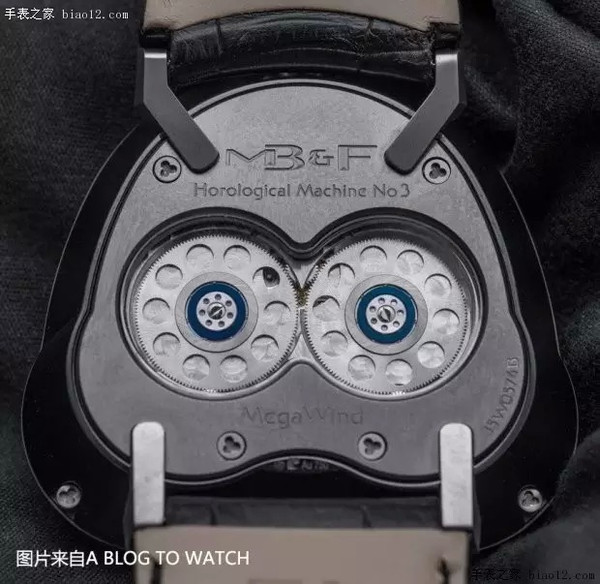 搏人眼球 图解MB&F之HM3 MegaWind腕表