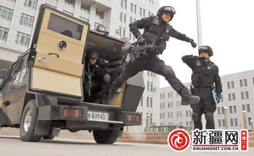 特警装甲车培训