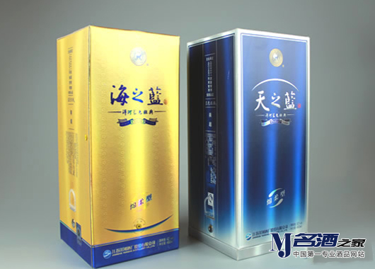 蓝色经典中端定位-名酒之家网品鉴洋河天之蓝