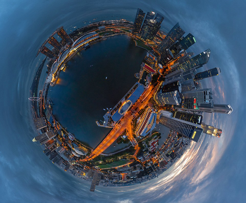 世界名城3d全景图:如置身魔幻气泡(高清组图)