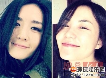 谢娜自拍像王菲明星意想不到的撞脸