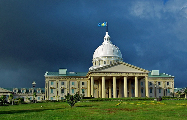 梅莱凯奥克,帕劳共和国国会大厦,美轮美奂的建筑,帕劳的代表.