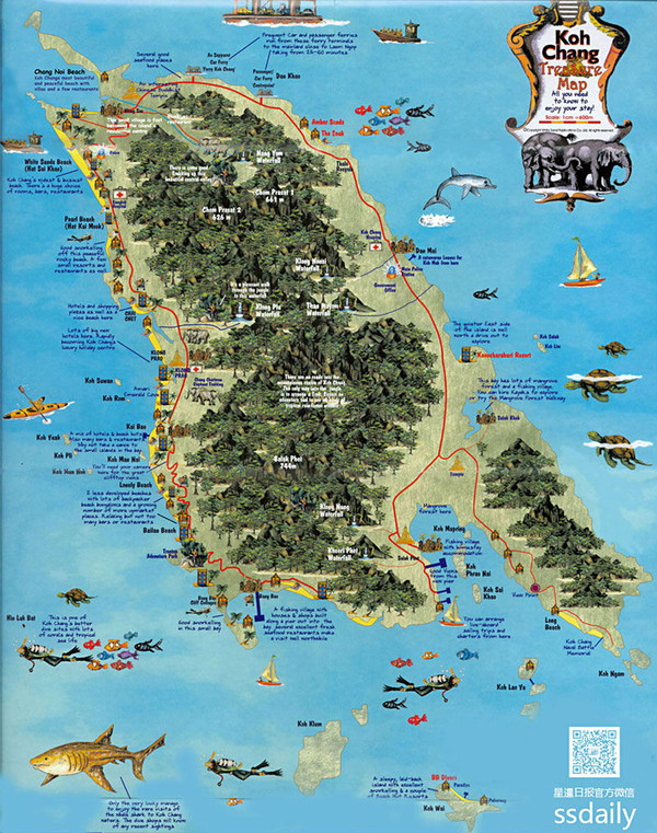 象岛高清地图
