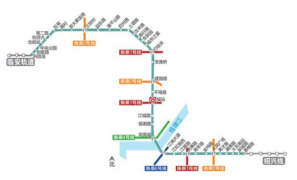 杭州地铁最长的5号线 主城区19个站年内动工