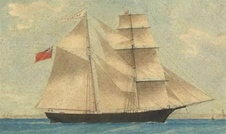 "玛丽·西莱斯特"号幽灵船(mary celeste)