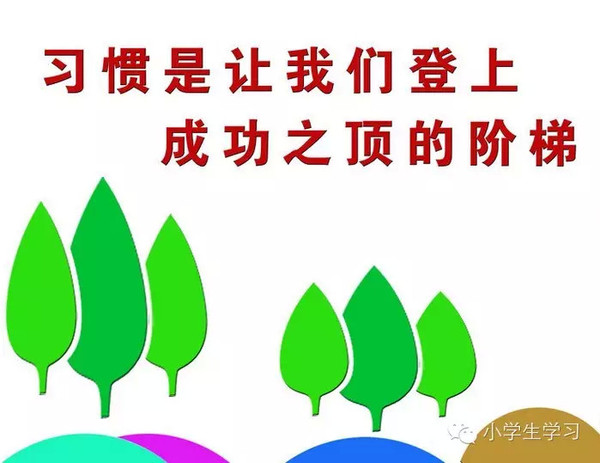 【教育】小学生好习惯养成要点一览表 ,总结得太好了!-搜狐