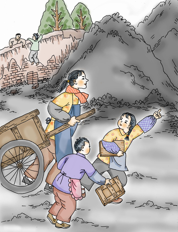 我的兄弟姐妹(2)——手绘插图
