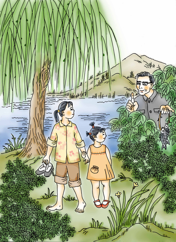 我的兄弟姐妹3手绘插图