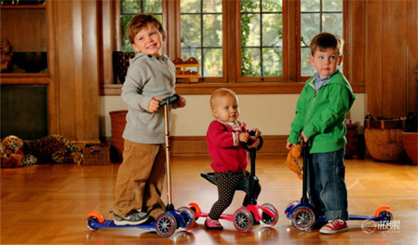 一款可以伴随宝宝成长的滑板车,来自滑板车鼻