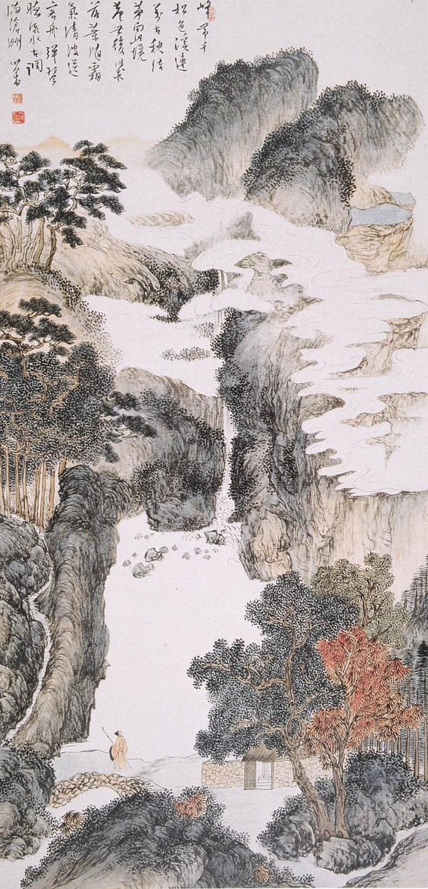 齐名张大千 拒绝宋美龄的旧皇孙,大画家:溥心畲