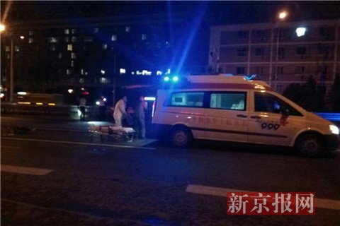 北京两名男子西四环主路死亡 尸体变形(图)