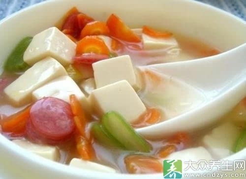 美丽又美味!五色营养汤的做法!-搜狐
