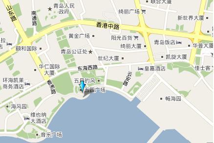 青岛旅游景点分布地图【相关词_ 青岛旅游景点地图】