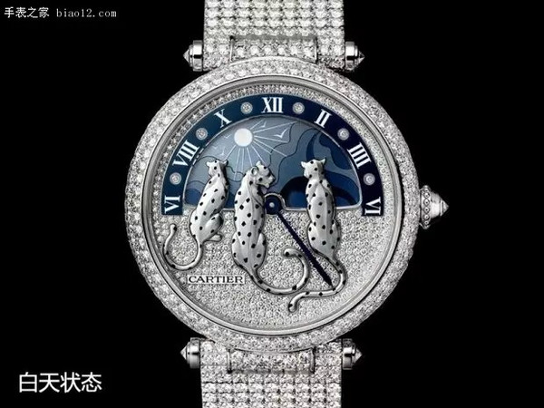 非凡艺术创意 2015最新款卡地亚高级珠宝系列产品腕表