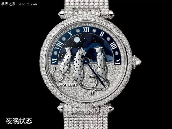 非凡艺术创意 2015最新款卡地亚高级珠宝系列产品腕表