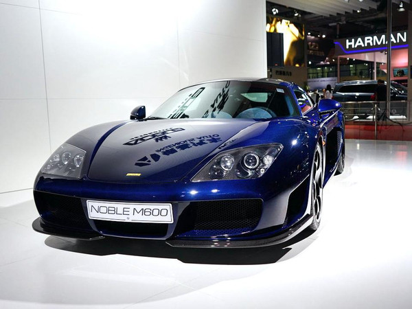 上海车展:英国超跑noble m600中国首秀