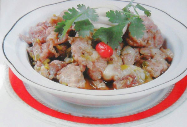 满汉全席之"面蒸羊羔肉"