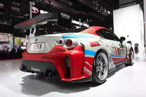 #车展#2015上海车展|APEX SARD 86 GT3