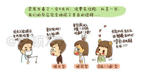 翻滚吧!漫画君。一位漫画癌症画来死亡和肿瘤记录的家用图片