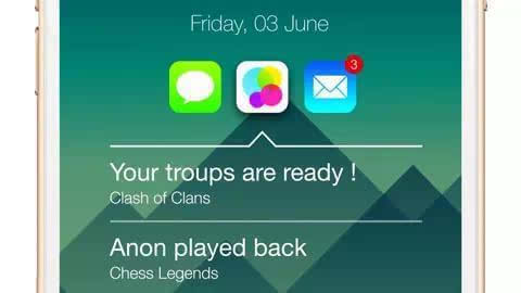 抢先看,ios9的锁屏界面和快速访问是这样的图片