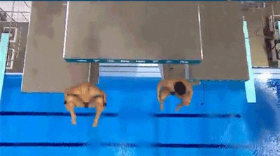 史上最水的双人跳水 教练陷入了沉思