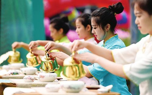 北京八大处茶文化节开幕(图)