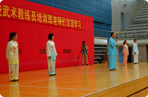 良老师出席2015年全国高校武术教练员培训班