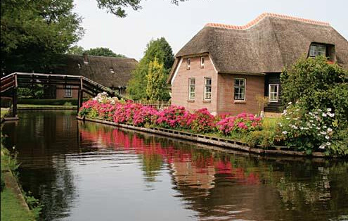 荷兰农村房屋美如仙境!