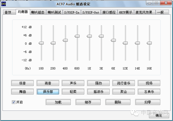 均衡器的调整方法(专业音响师必修)