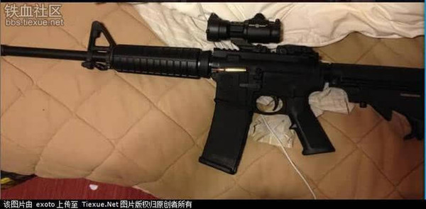 赞!铁血网友mp15 sport射击测试 钢板被打烂