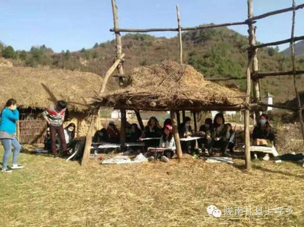礼县上坪乡正在打造高校美术写生基地