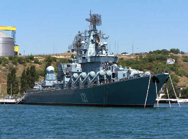 航母杀手:俄罗斯莫斯科号导弹巡洋舰
