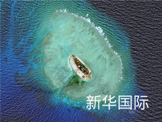 越南非法侵占中国岛礁 填海造陆8万平方米(图