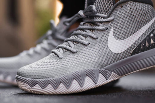 nike kyrie 1 狼灰配色上脚图欣赏