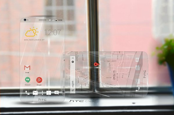 无边框透明手机 HTC Clear 概念设计曝光-搜狐