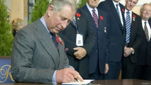 英查尔斯王子写给时任工党政府的私人信函公布。