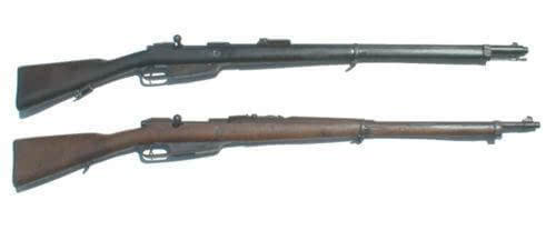 冬季重建完成,开始生产仿造德国出品的1888式委员会步枪