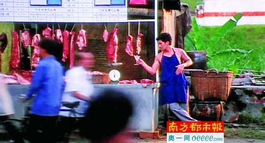 周星驰饰演的猪肉佬形象风度翩翩,但现实中香港年轻人不愿入行.