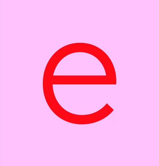 六:小写 e 标志也比较常见,出现在毫升数后面,表示净含量.