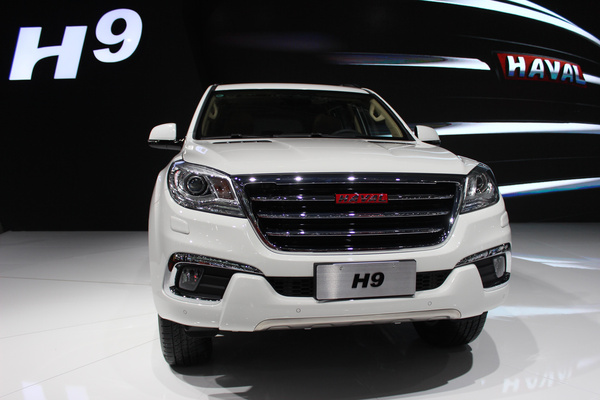 上海车展长城全地形七座SUV H9